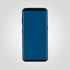 Smartphone, mobile phone isolated