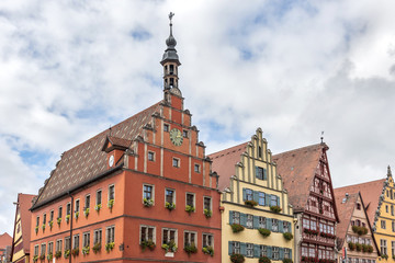 Obraz premium Weinmarkt w Dinkelsbühl