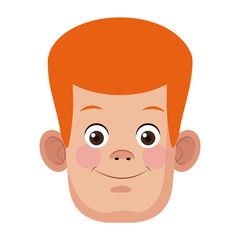 Fototapeta premium Cute boy cartoon icon vector illustration graphic design