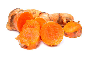 Slices turmeric