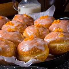 a tasty Berliner (doughnut)