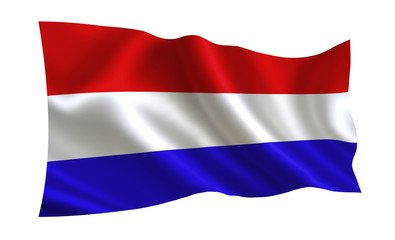 Netherlands flag, ( A series of flags of the world ) 