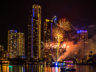 Surfers Paradise fireworks