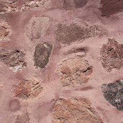 details of wall, tile red color, Santorini Greece