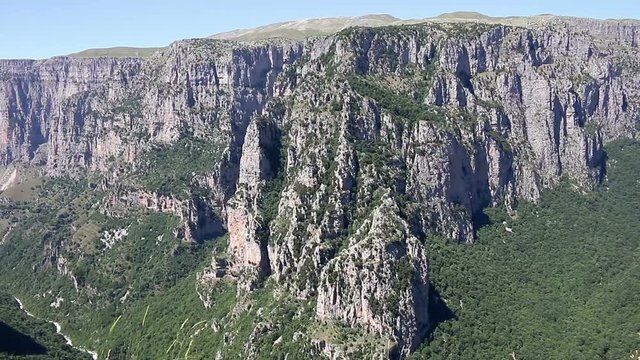 Vikos gorge Zagoria Greece landscape
