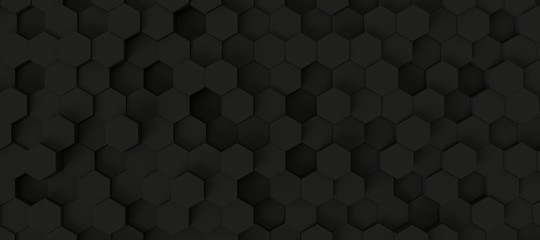 hexagon background - obrazy, fototapety, plakaty