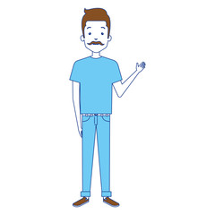 young man avatar character