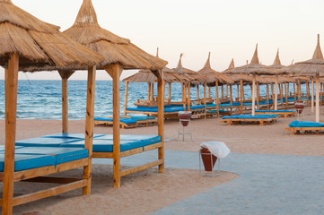 Crow sitting on a straw