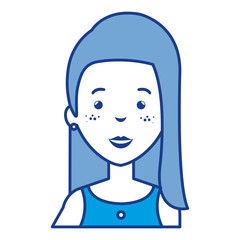 beautiful woman avatar character