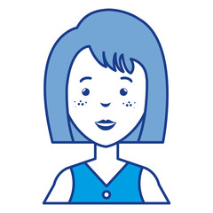 beautiful woman avatar character