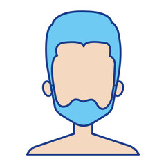 young man shirtless avatar character