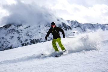 winter skier 
