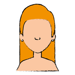 beautiful woman shirtless avatar character