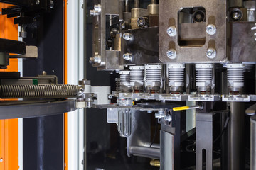 PET Preform in PET bottles blowing.