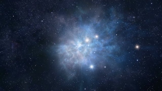 Loopable space nebula travel
