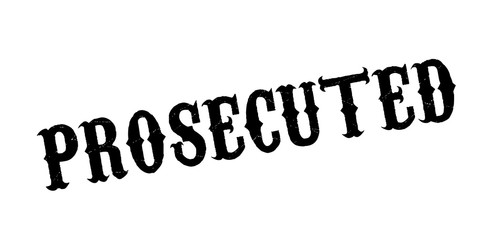 Prosecuted rubber stamp. Grunge design with dust scratches. Effects can be easily removed for a clean, crisp look. Color is easily changed.