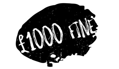 1000 pounds Fine rubber stamp. Grunge design with dust scratches. Effects can be easily removed for a clean, crisp look. Color is easily changed.