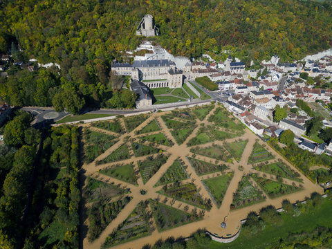 Ch&acirc;teau de La Roche Guyon et son jardin potager