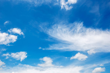 Naklejka na ściany i meble clouds in the blue sky