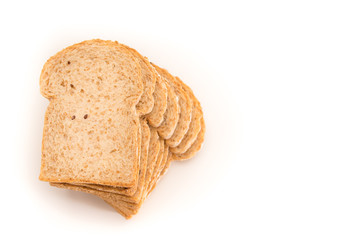 whole wheat bread, bio ingredients, very healthy