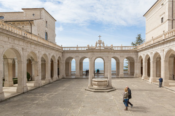 Obraz premium ABBAZIA MONTECASSINO
