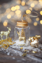 Festliche Dekoration zu Weihnachten