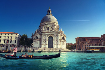Fototapeta premium Basilica Santa Maria della Salute, Venice, Italy