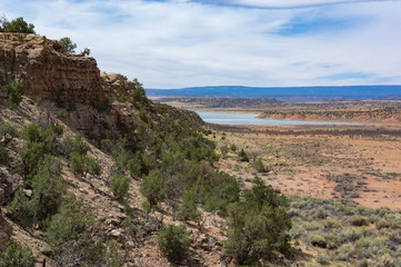 Obraz premium View of Abiquiu Lake