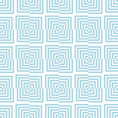 White and blue geometric seamless pattern