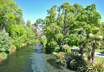 Schilderijen op glas Christchurch Botanical Gardens, New Zealand © dpe123