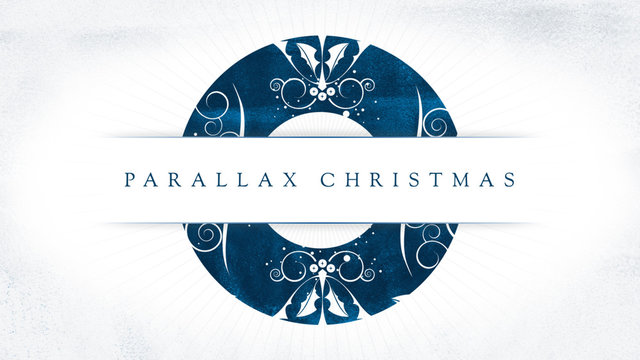 Parallax Christmas Greetings Transition Pack