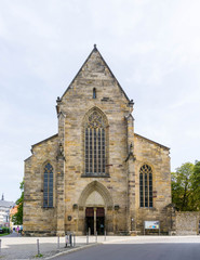 Fototapeta na wymiar Predigerkirche in Erfurt