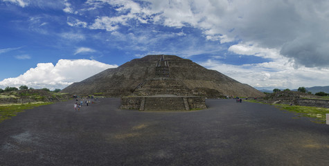 Piramide del sol, teotihuacan 