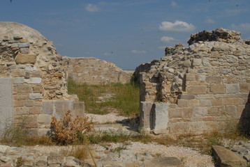 San Severo - Apulien - Burg-Ruine - hier starb Friedrich II.