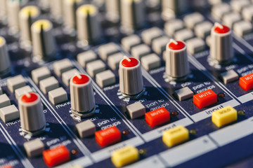 Mixing Console Detail