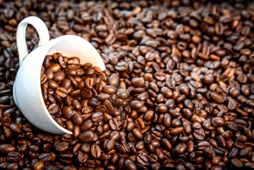 roasted coffee beans