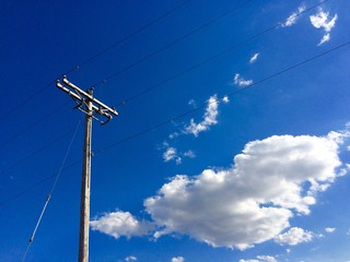 Fototapeta premium Power lines