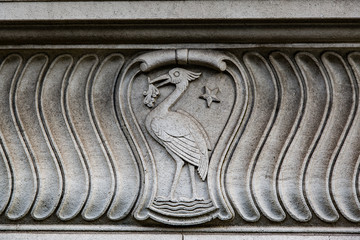 Carved Liver Bird