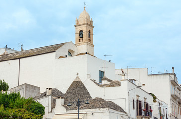 Trulli houses in Alberobello, Italy