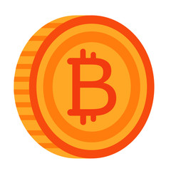 3D bitcoin icon