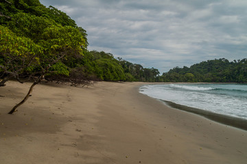 Obraz premium Beach in National Park Manuel Antonio, Costa Rica
