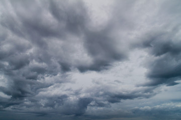 Obraz premium Dramatic clouds on a sky