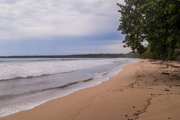 Beach in Cahuita National Park, Costa Rica