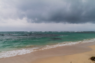 Beach at Isla Zapatilla island, part of Bocas del Toro archipelago, Panama