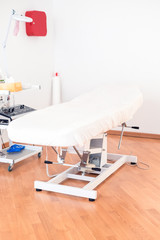 Cosmetologist cabinet, beauty salon equipment 