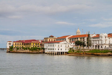 Fototapeta na wymiar Casco Viejo (Historic Center) in Panama City