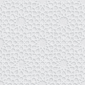 Geometric Grey Pattern with light background