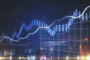 Naklejka premium Forex concept