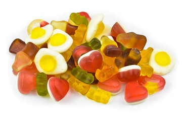 Bowl with Gummy Candy