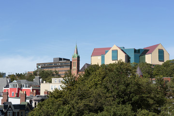 Fototapeta na wymiar Downtown St. John's